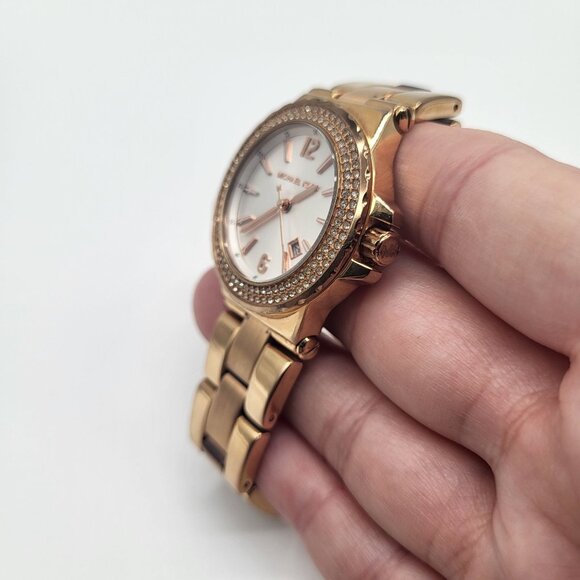 Michael Kors Women's Ritz MK5921 Rose Gold Stainless-Steel Quartz Watch - Picture 5 of 13